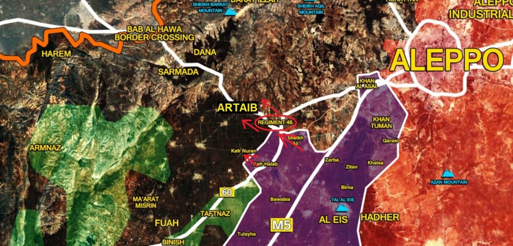 Militants' Defense In Werstern Aleppo Is Crumbling Under Syrian Army Strikes. Another Turkish Position Is Encircled