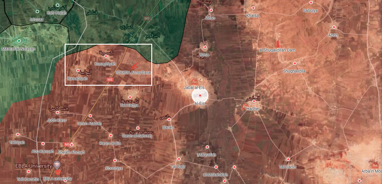 Syrian Army Secures ICARDA Center And Two Towns Along M5 Highway