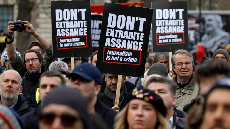 Julian Assange's Extradition Hearing Begins