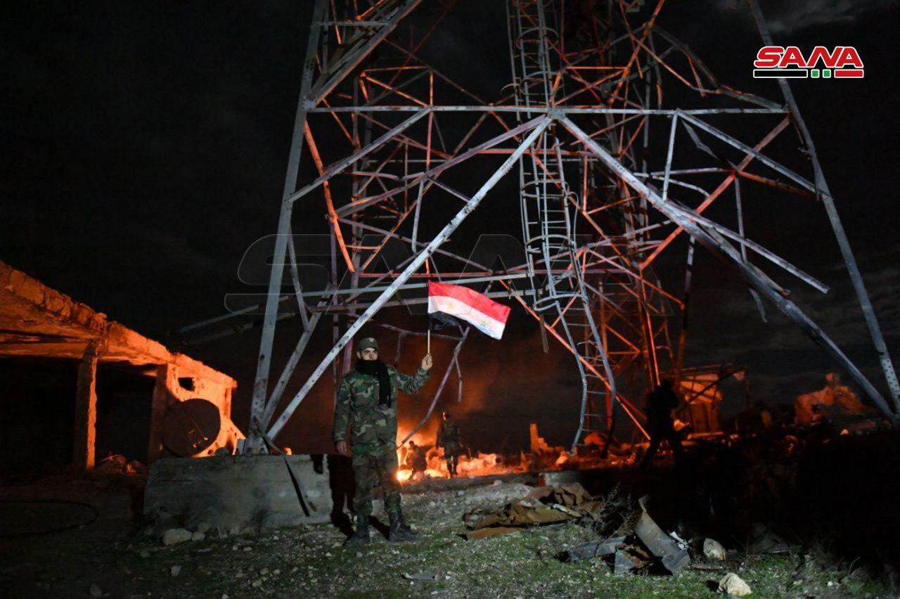 First Photos Of SAA Troops In Al-Eis Town And Hilltop