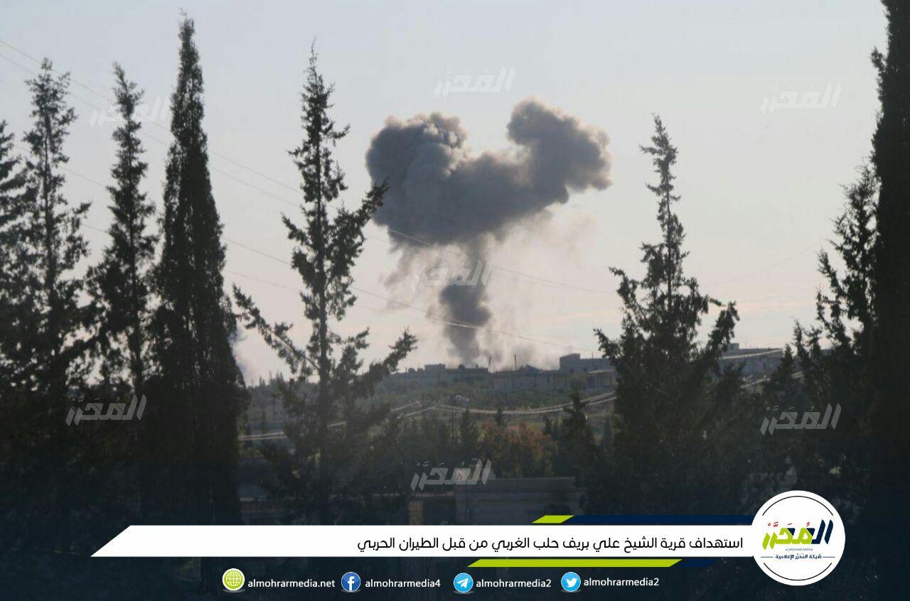 120 Syrian, Russian Airstrikes Target Militant Positions In Western, Southwestern Aleppo