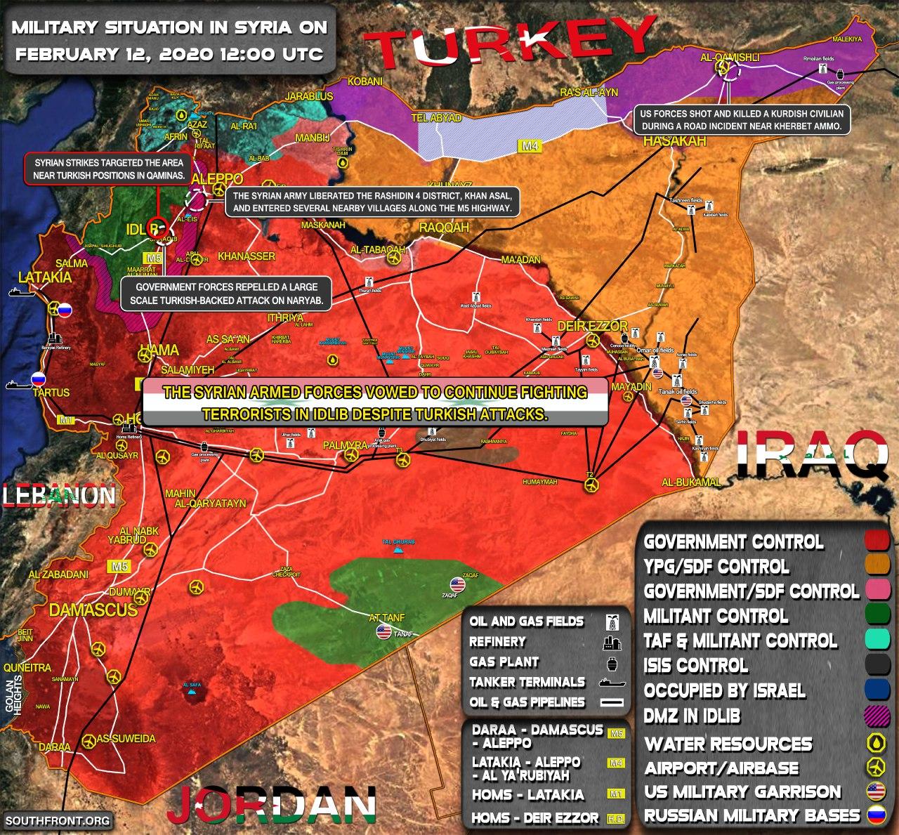 Mission Accomplished: M5 Highway Completely Secured By Syrian Army