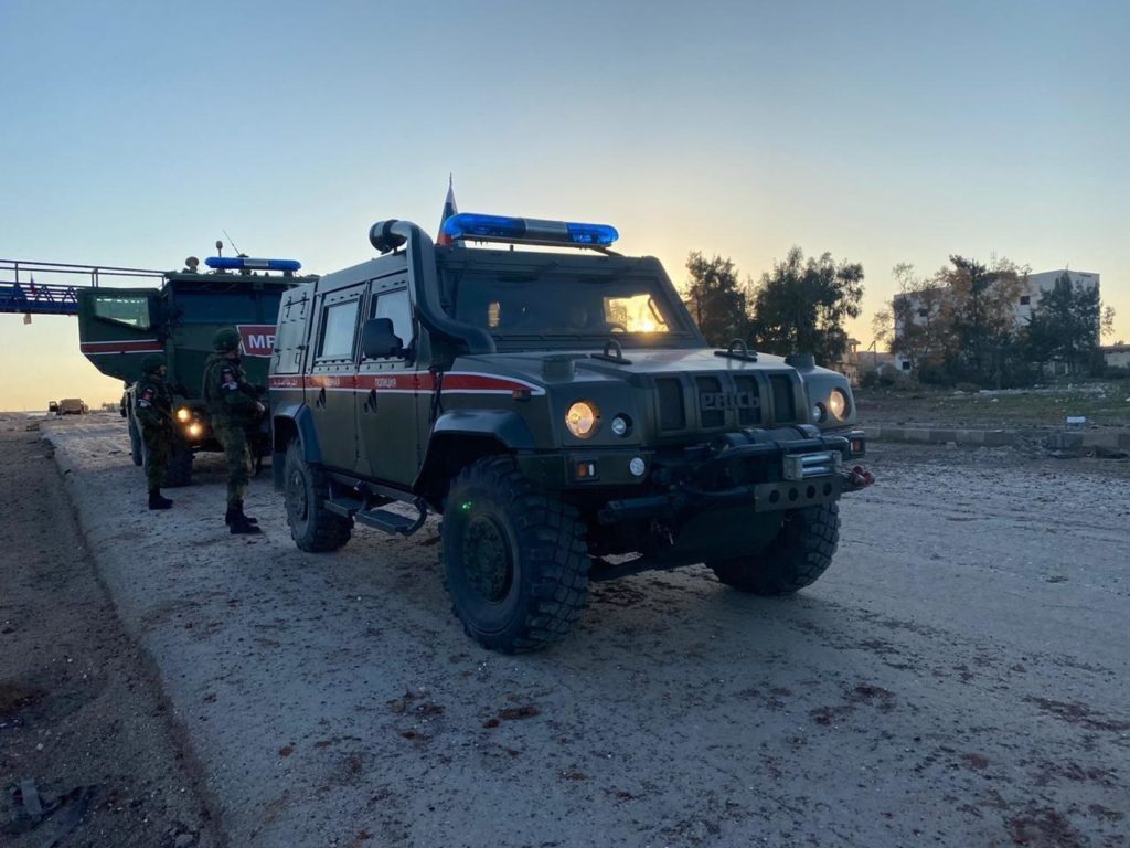 First Video Showing Russian Military Police In Saraqib Appears Online