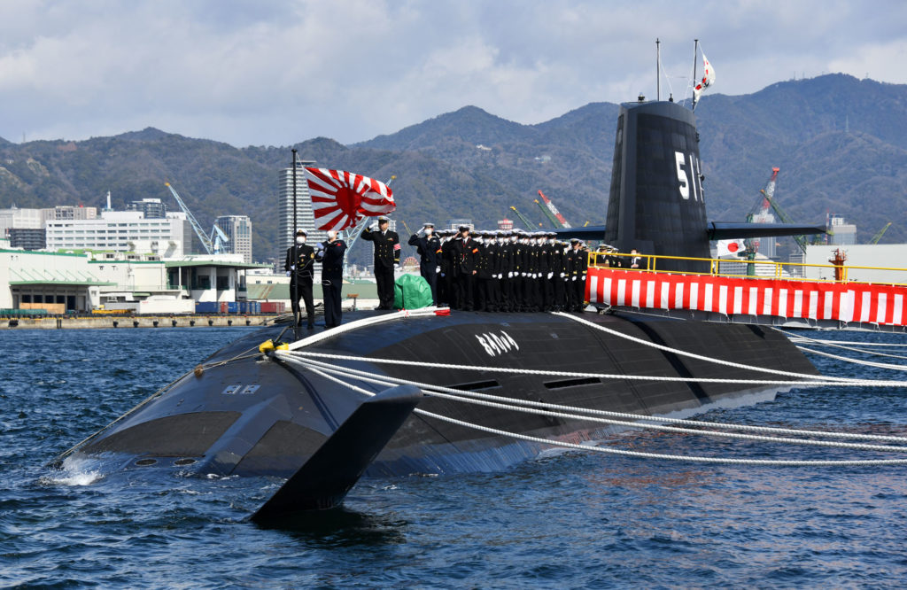 Japan Commissioned First Soryu-Class Attack Sub Fitted With Lithium-Ion Batteries