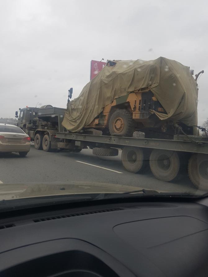 Captured Turkish BMC Kirpi Vehicle Spotted In Moscow (Photo)