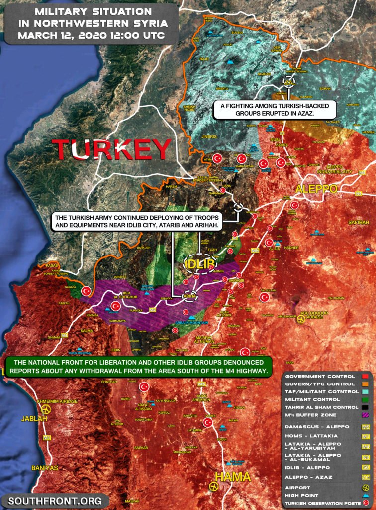 Intense Fighting Erupted Among Turkish-backed Groups In Syria's Azaz