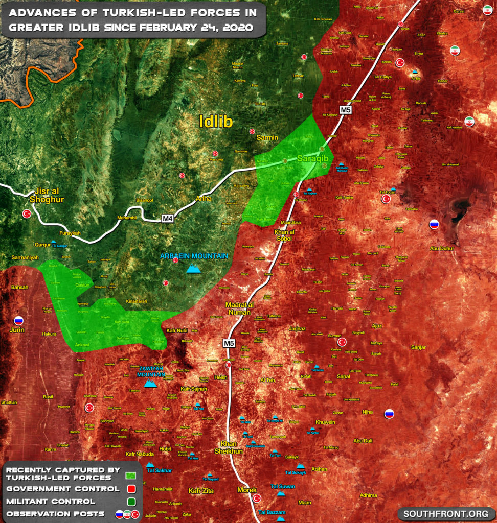 Turkey Officially Announced Operation Spring Shield In Syria's Idlib