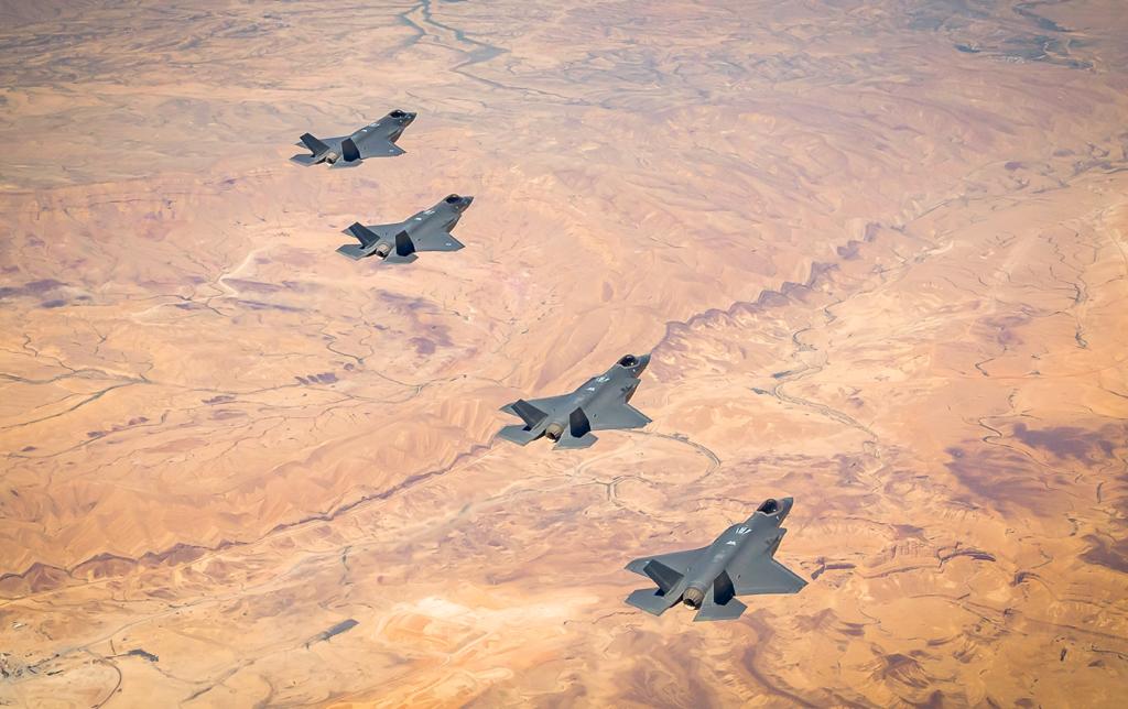 In Photos: Israel, U.S. Hold Joint Drills Involving F-35 Jets Despite 'COVID-19 Fears'