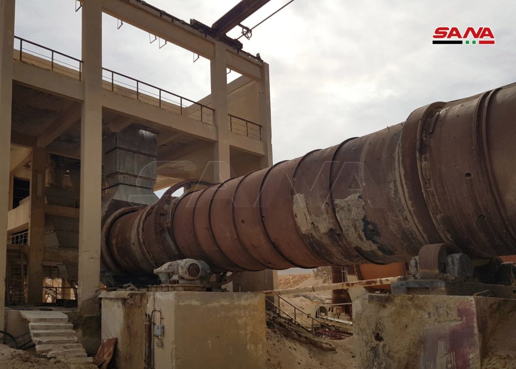 Syria Finalizing Reconstruction Works At Khneifis and al-Sharqiya Phosphate Factories (Photos)