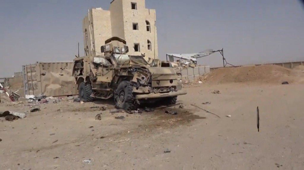 Map Update: Saudi-backed Forces Fleeing Northern And Central Yemen Bombing Abandoned Equipment