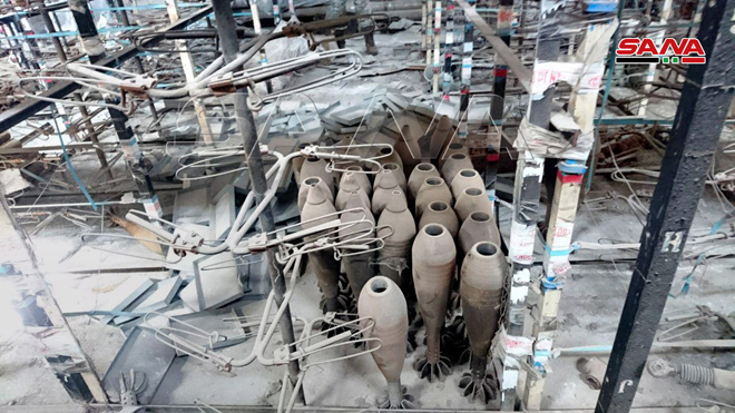 In Photos: Syrian Troops Captured Weapon Production Facilities Belonging To Militants In Western Aleppo