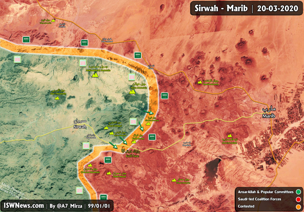 Map Update: Saudi-backed Forces Fleeing Northern And Central Yemen Bombing Abandoned Equipment