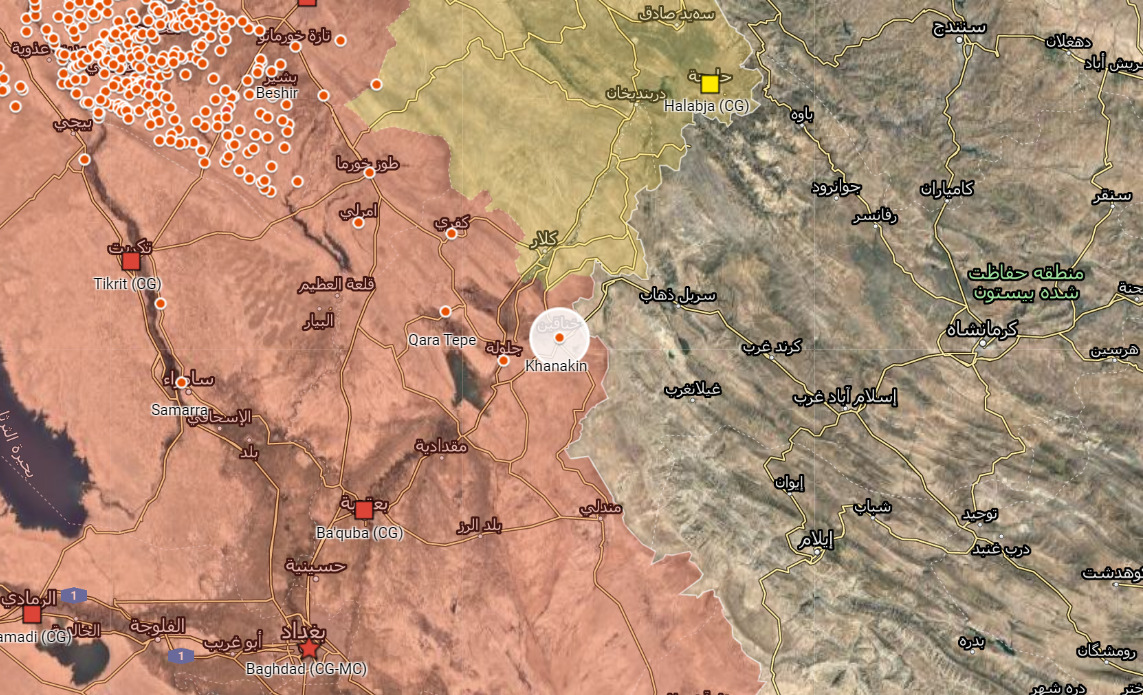 PMU Clears Vast Areas Of Khanaqin In Eastern Iraq Of ISIS Cells