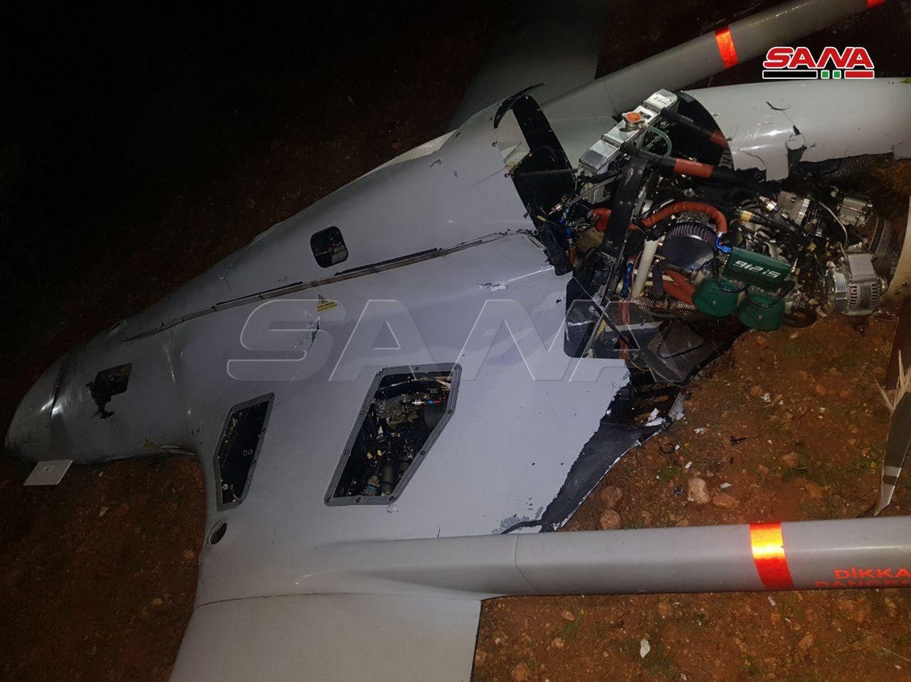 In Photos: Turkish Combat Drone Shot Down By Syrian Army In Greater Idlib