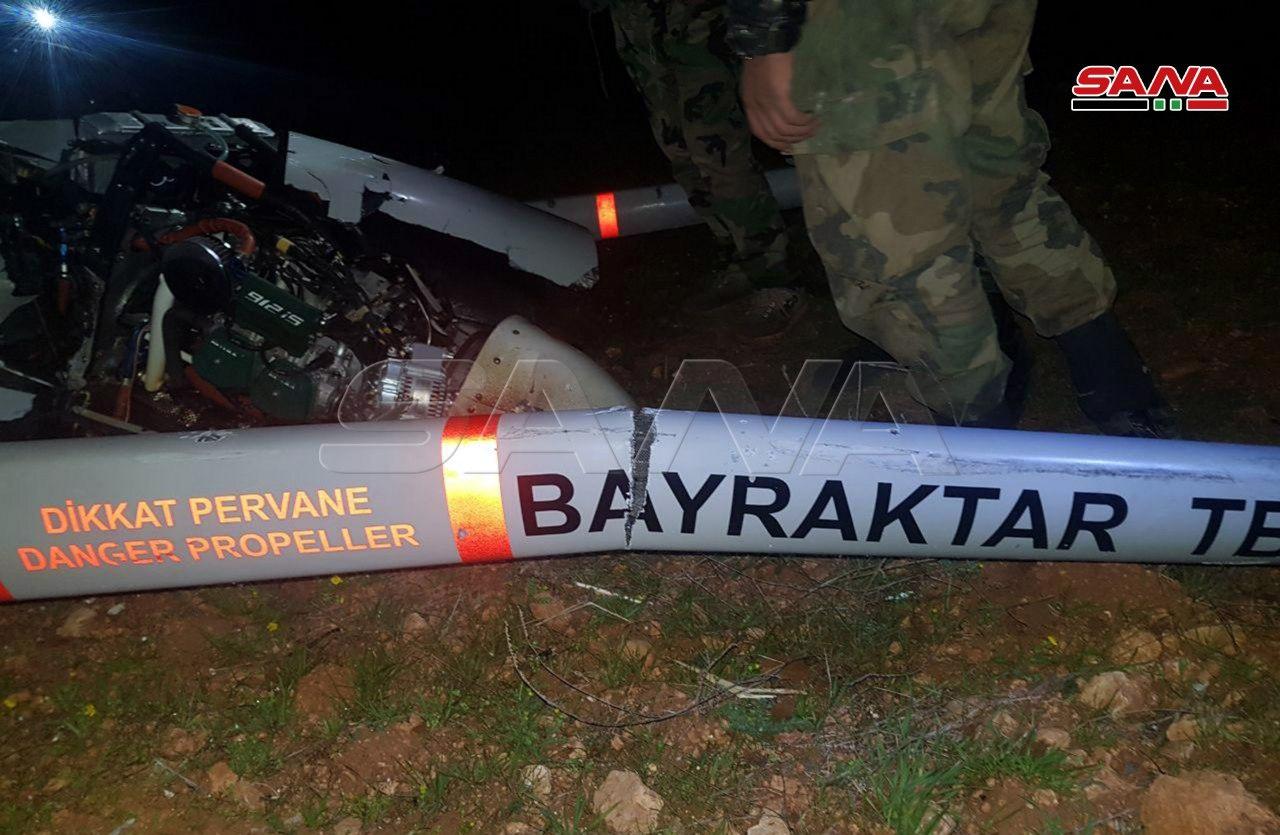 In Photos: Turkish Combat Drone Shot Down By Syrian Army In Greater Idlib