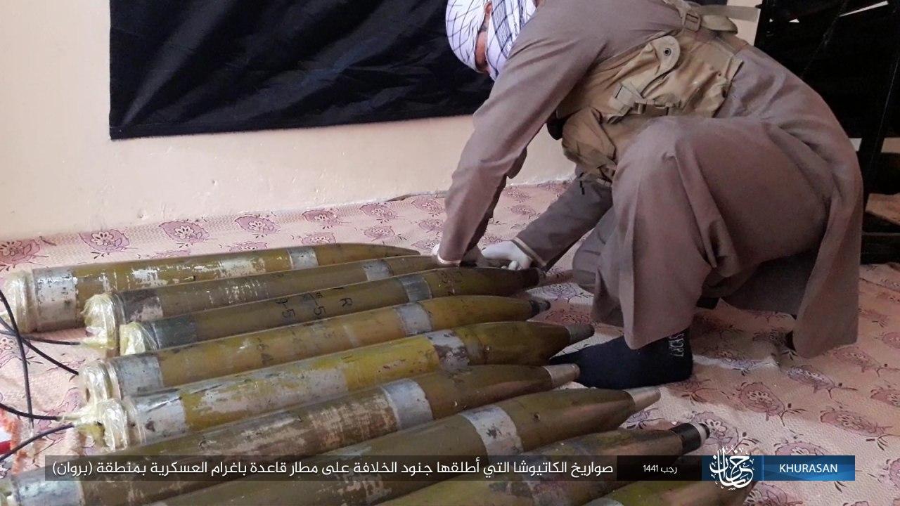 Afghanistan: ISIS Claims Responsibility For Rocket Attack On U.S. Bagram Airfield (Photos)