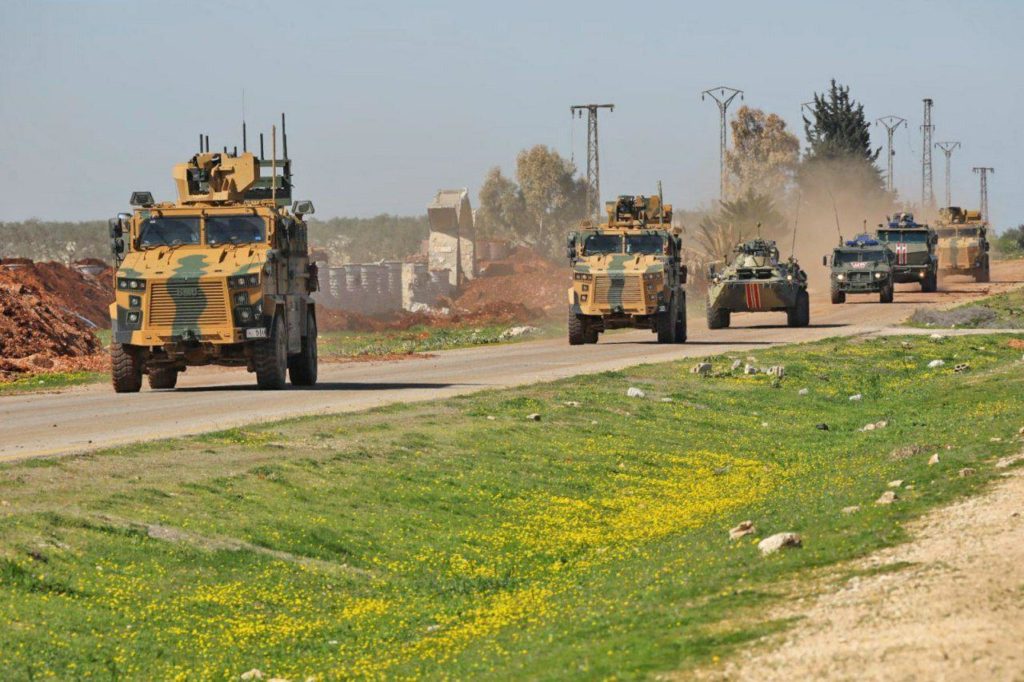 Video, Photos: 2nd Joint Patrol Of Turkish And Russian Forces Along M4 Highway