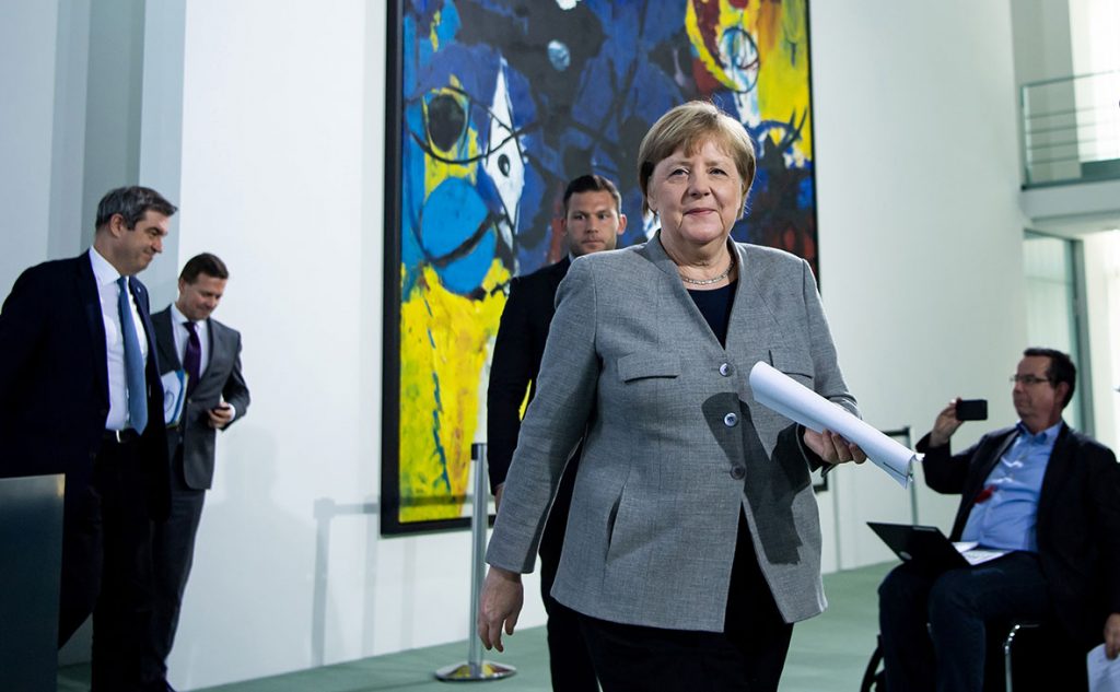 In Dramatic Move, Merkel Announces Decision To Start Removing Coronavirus Shutdown Measures