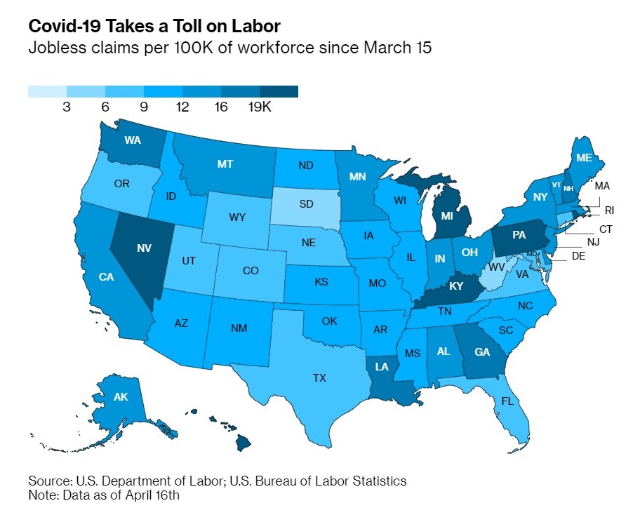 22m Out Of Work In US As Country Nearing Great Depression 2.0