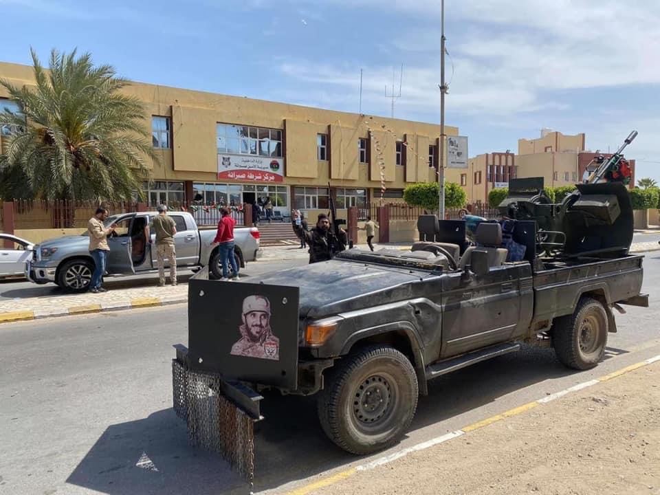 Extremist Images Brandished Immediately After Towns "Liberated" Away From Haftar's Forces