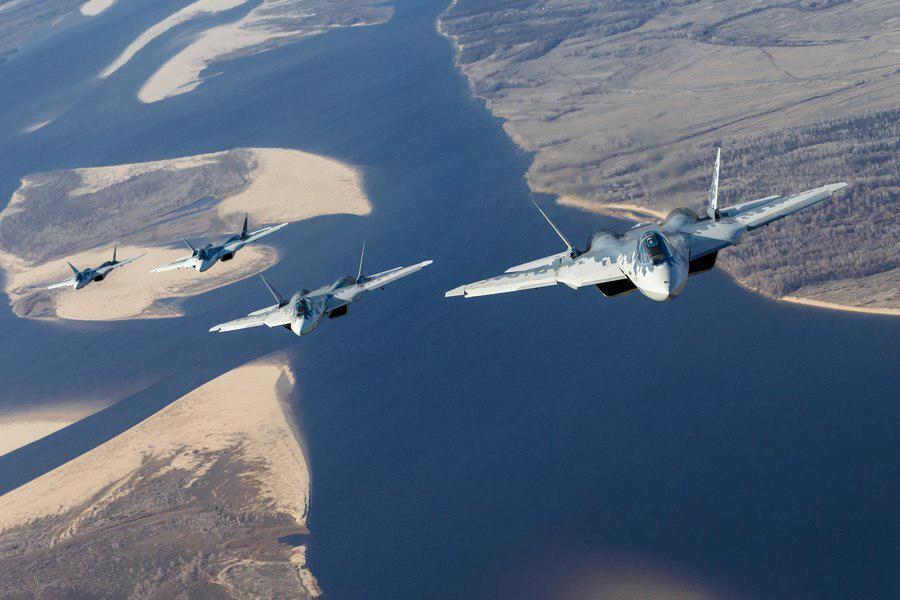 In Photos: Test Flights Of Su-57 Fifth-Generation Fighter Jets