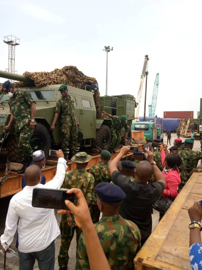 Nigeria Buys Chinese Battle Tanks To Fight Boko Haram (Photos)