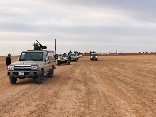 Iraqi Military, PMU Launch Large-Scale Security Operation In Al-Anbar's Desert (Photos)