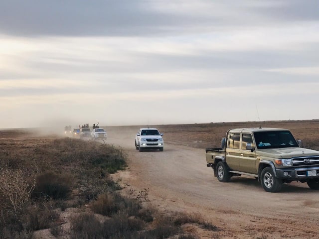 Iraqi Military, PMU Launch Large-Scale Security Operation In Al-Anbar's Desert (Photos)