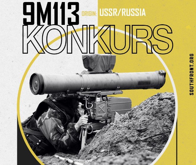9M113 Konkurs Anti-Tank Guided Missile (Infographics)
