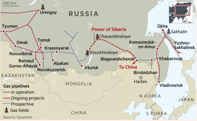 Power Of Siberia May Jeopardize US Energy Sales, As Power Of Siberia-2 Looms Around The Corner