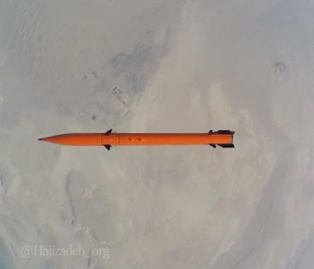 Iranian IRGC Releases Video Of New Aeroballistic Missile