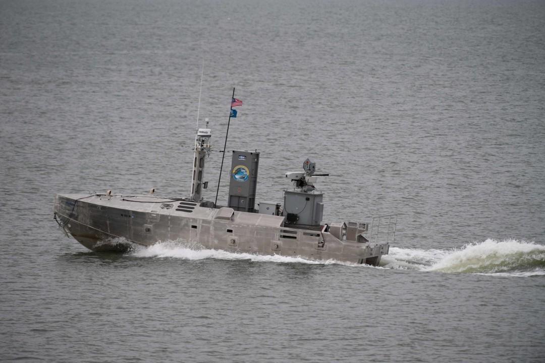 Pentagon Has An Obsession With This Robot Minesweeping Stealth Boat