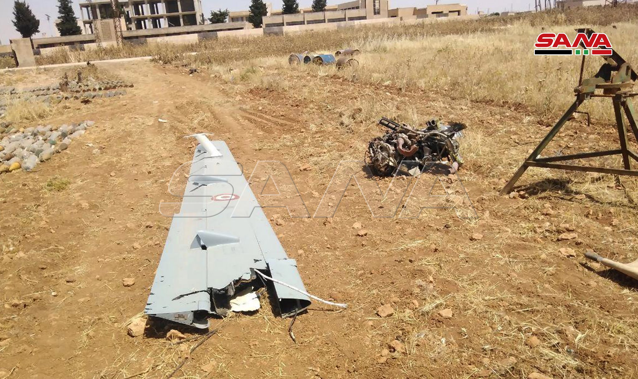 Syrian Army Uncovers Remains Of Turkish Combat Drone In Greater Idlib (Photos)