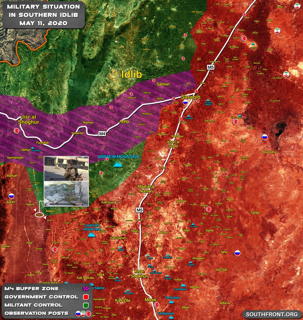 Military Situation In Southern Idlib Following Recent Clashes In Tanjarah (Map Update)