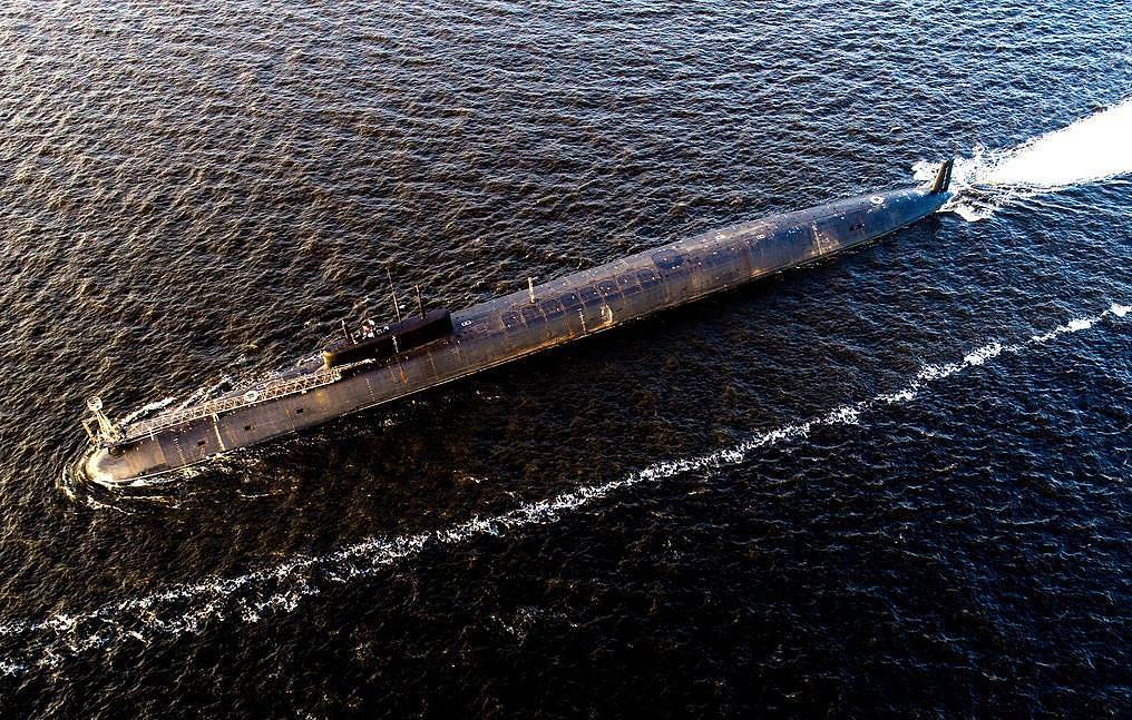 Russia's Knyaz Vladimir Nuclear-Powered Missile Cruiser Submarine Delivered To Northern Fleet