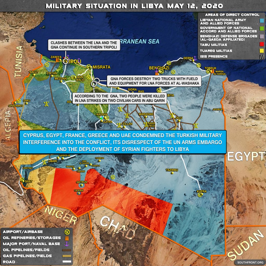 Military Situation In Libya On May 12, 2020 (Map Update)