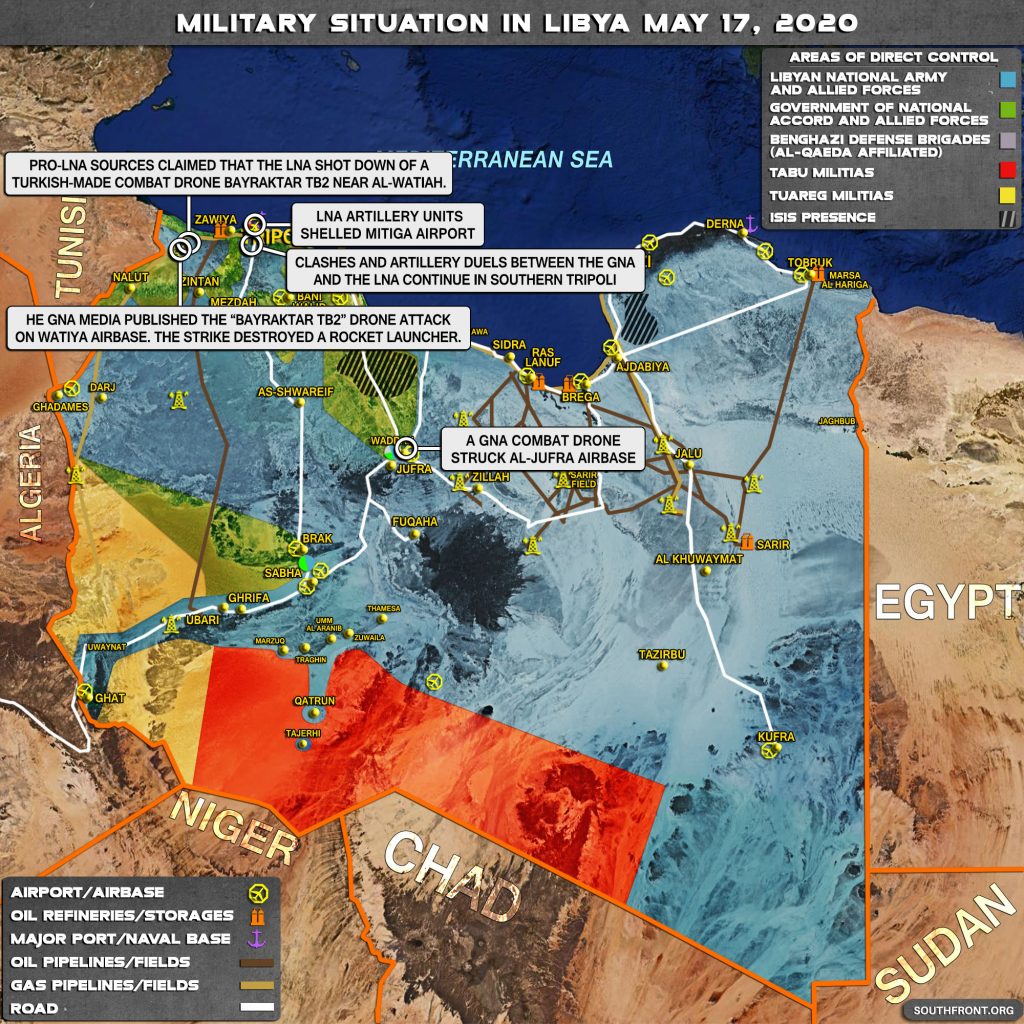 Military Situation In Libya On May 17, 2020 (Map Update)