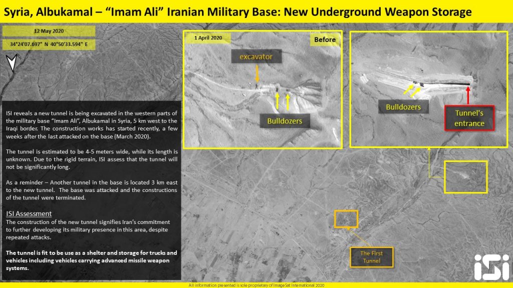 Satellite Images: Iran Supposedly Created New Underground Weapon Storage Near Al-Bukamal