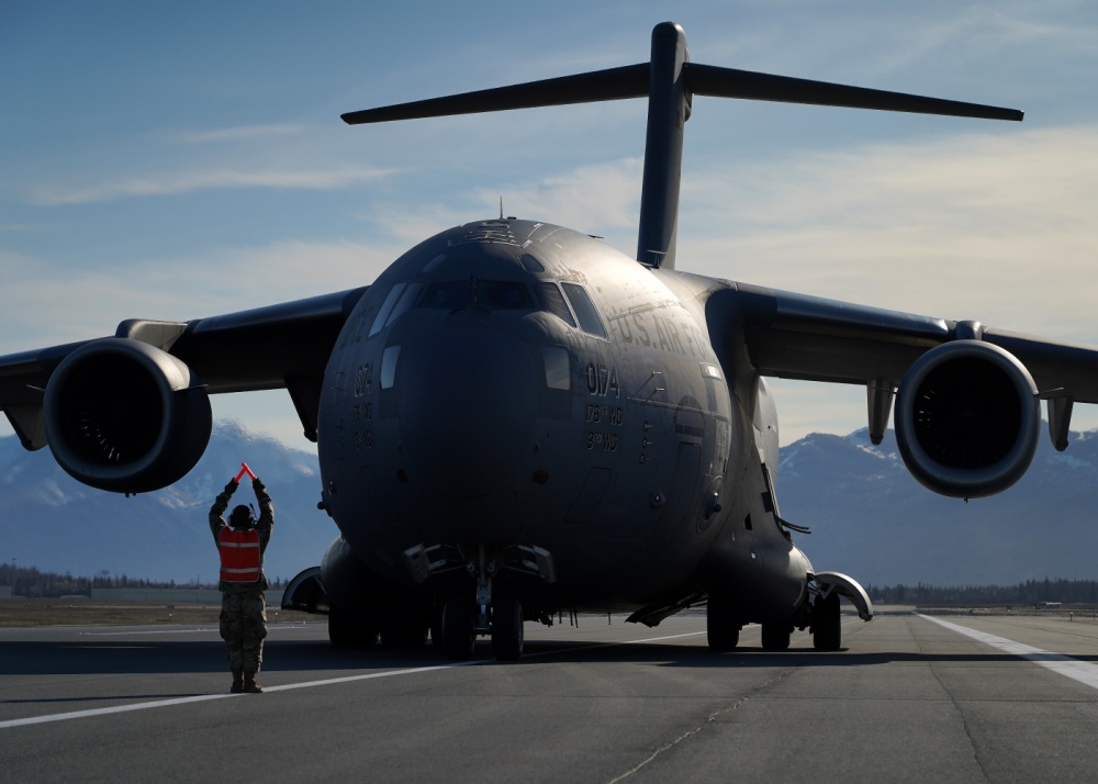 In Photos: US Air Force Stages “Moose Walk” In Alaska