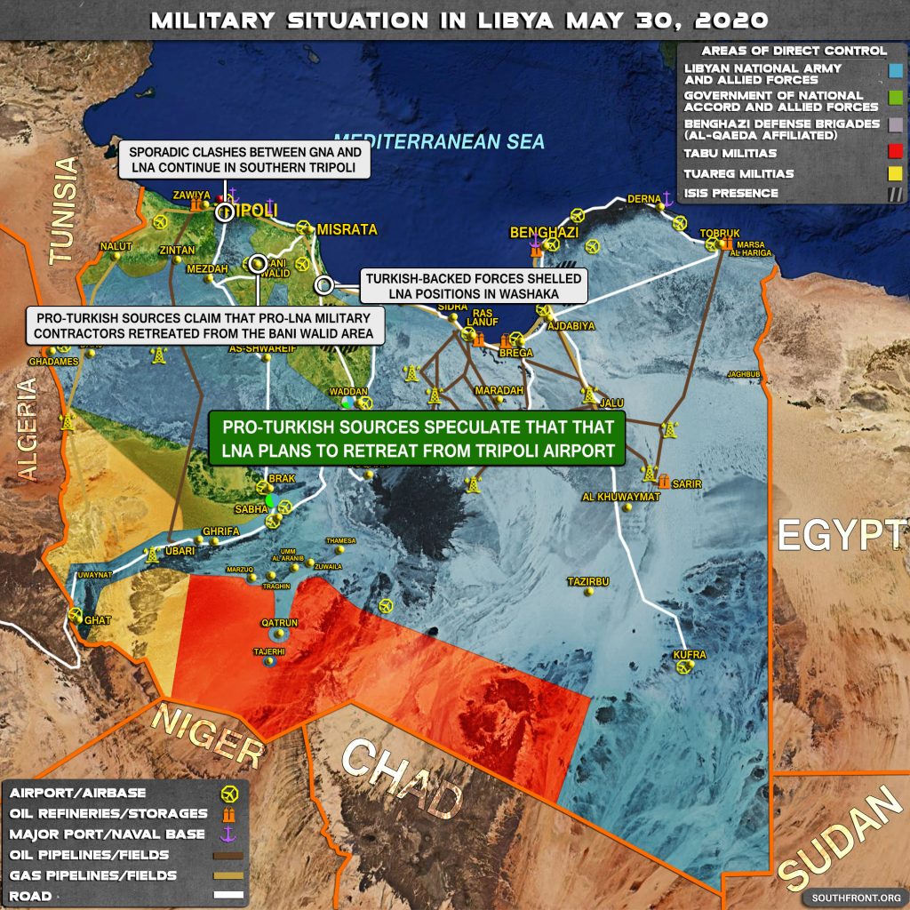 Military Situation In Libya On May 30, 2020 (Map Update)