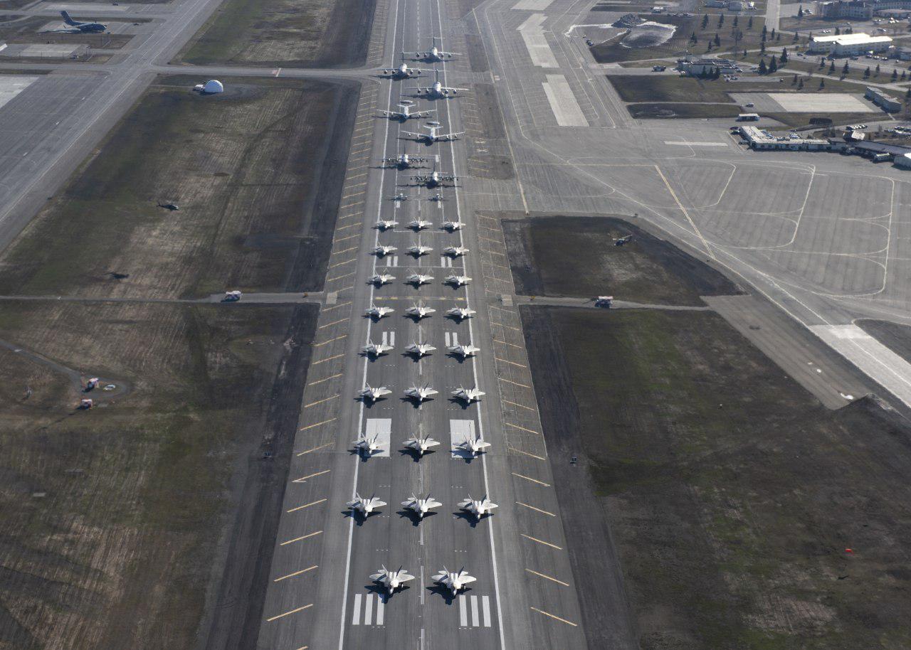 In Photos: US Air Force Stages “Moose Walk” In Alaska