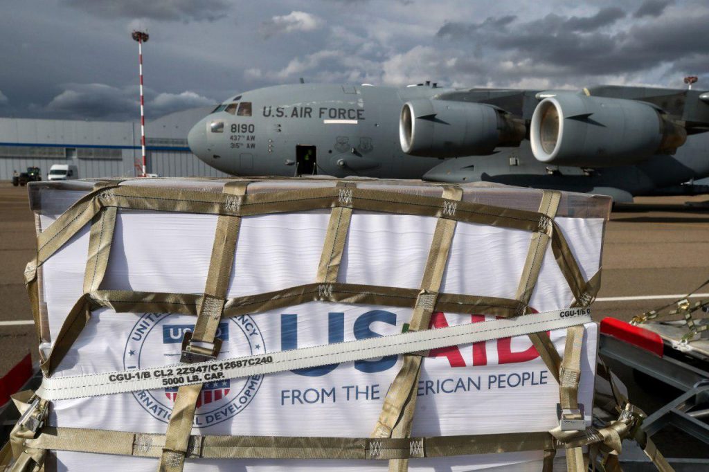 US Sends Coronavirus Aid Package With Ventilators To Russia