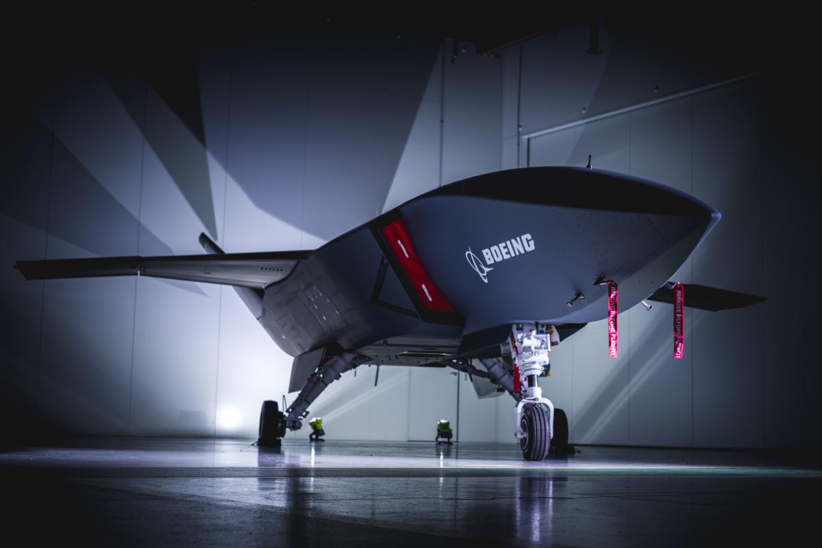 Boeing Presents First Loyal Wingman Unmanned Aerial Vehicle To Australian Air Force