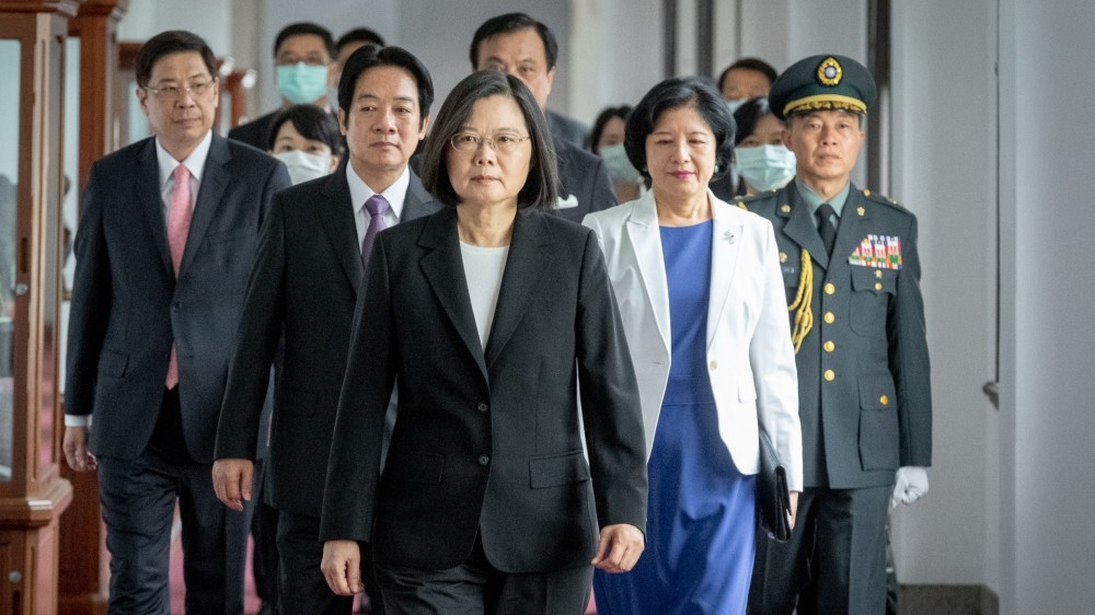 Taiwan President Tsai Ing-wen Sworn For Second Term, Refuses "One Country, Two Systems"