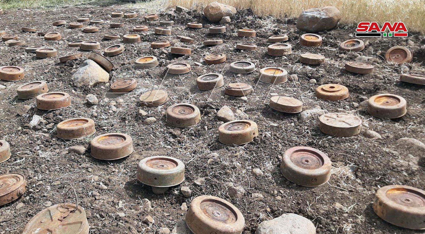 Syrian Army Uncovers Dozens Of Guided Missiles, Landmines In Southern Syria (Video, Photos)