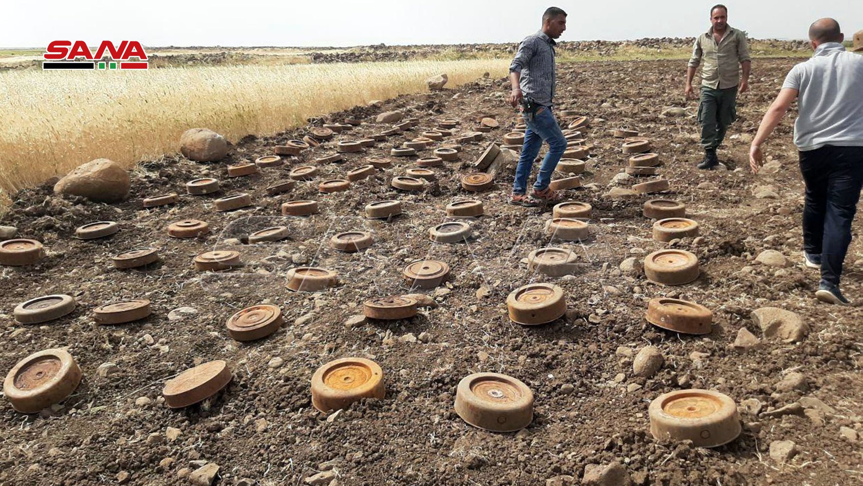 Syrian Army Uncovers Dozens Of Guided Missiles, Landmines In Southern Syria (Video, Photos)