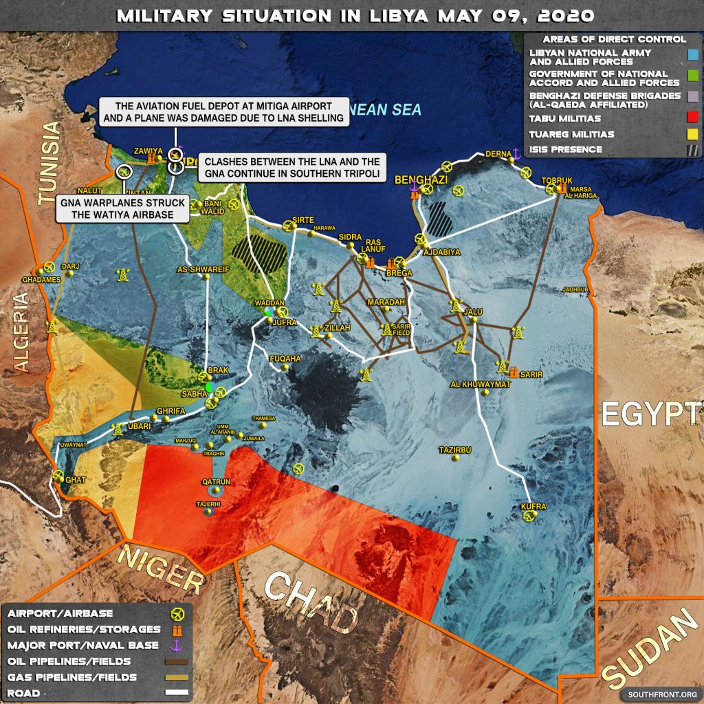 Military Situation In Libya On May 9, 2020 (Map Update)