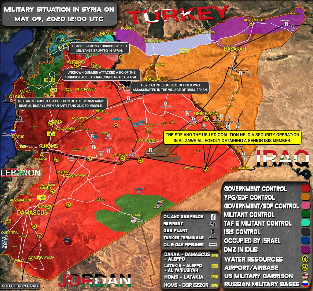 Military Situation In Syria On May 9, 2020 (Map Update)