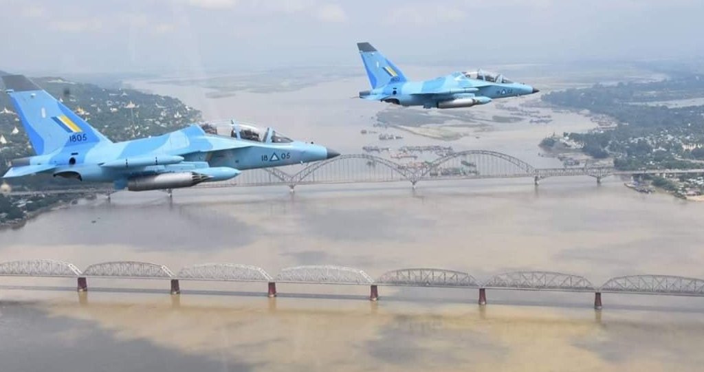 Myanmar Air Force Uses Yak-130 Trainer Aircraft In Combat For First Time Ever: Video