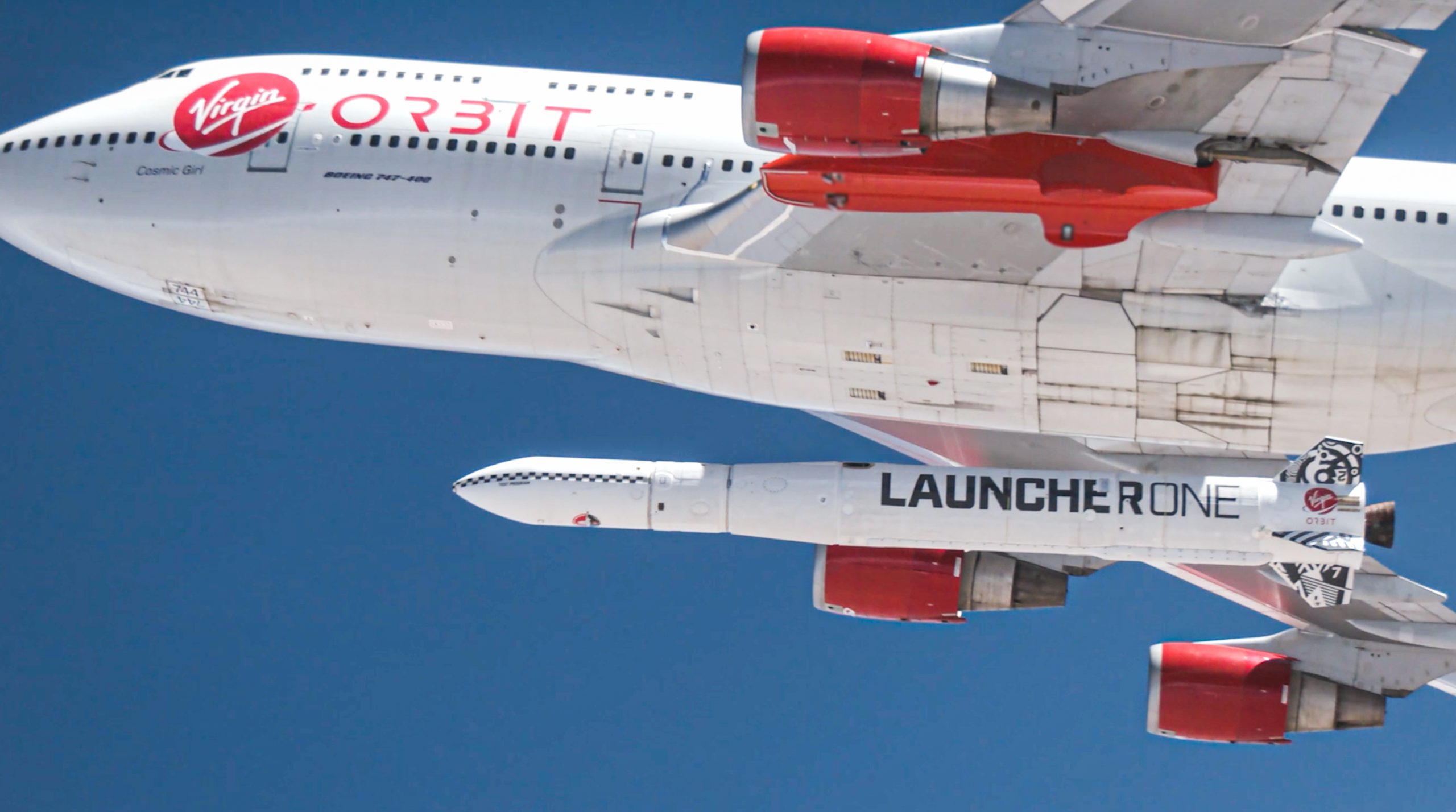 Sir Richard Branson's Cosmic Girl Rocket Fails Its "Virgin" Flight